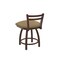 Holland Bar Stool Co 18" Low Back Swivel Vanity Stool, Bronze Finish, Canter Sand Seat 41118BZ013 - alternate 3